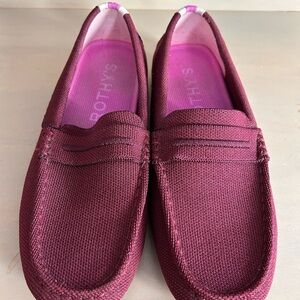 Rothy's Women's Deep Red Loafers